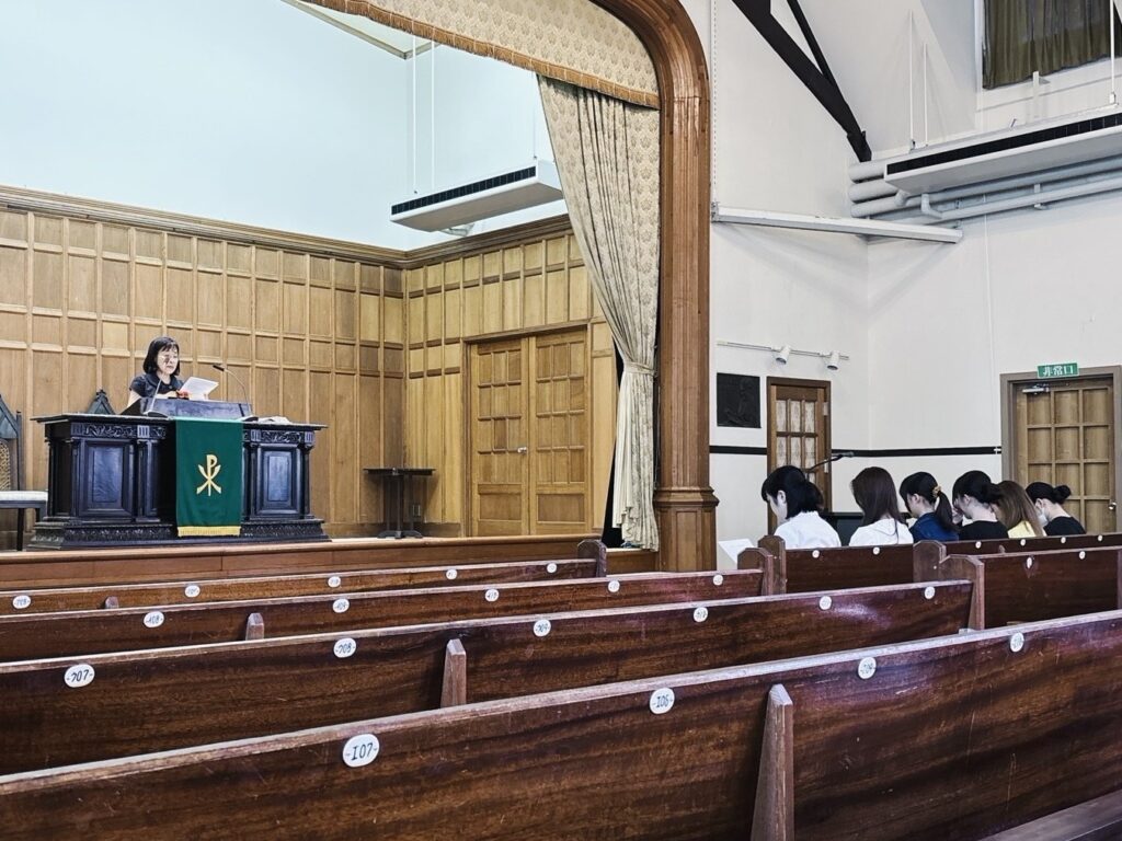 2026年度前期海外派遣学生祝福式を開催しました